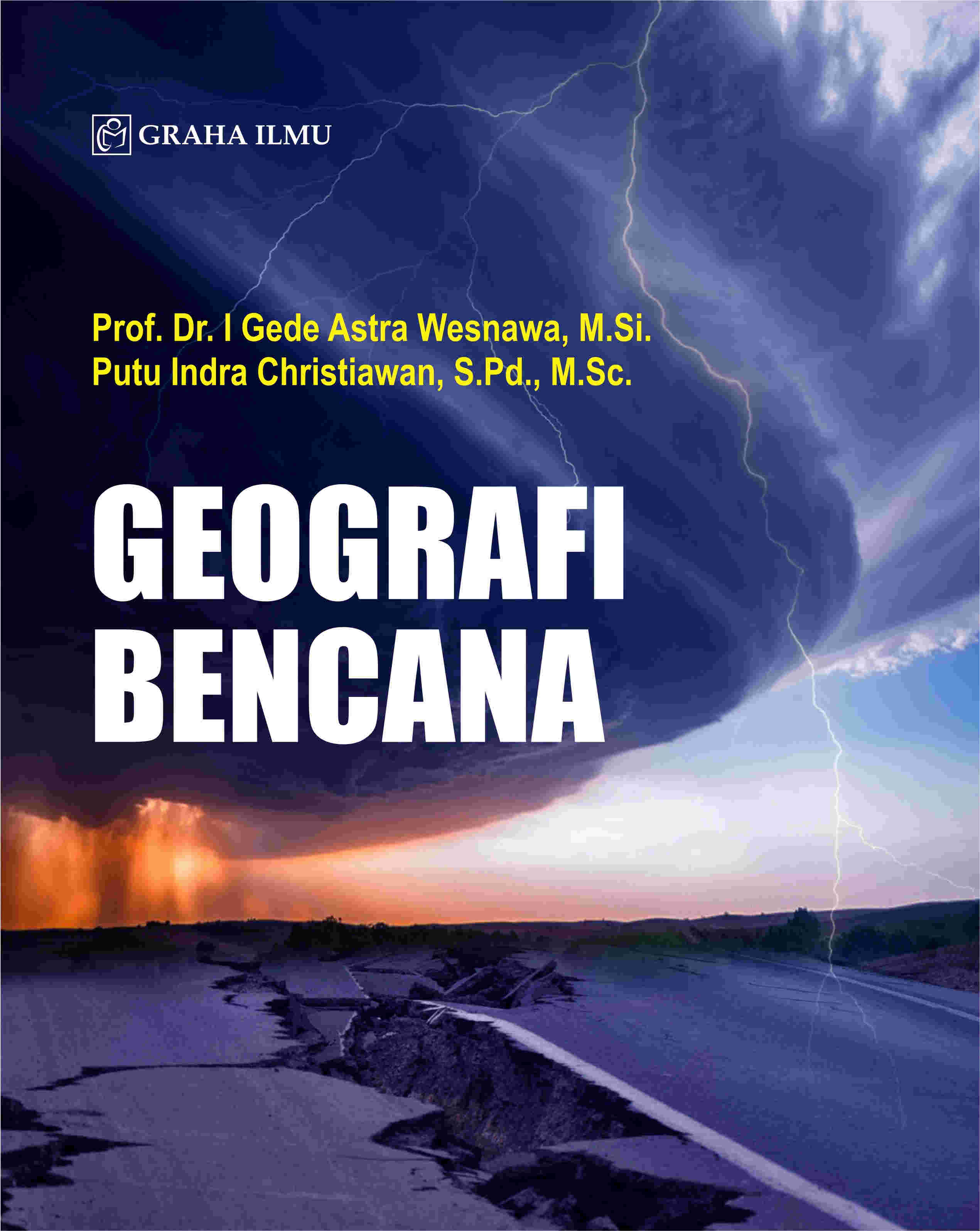 Sampul buku Geografi Bencana